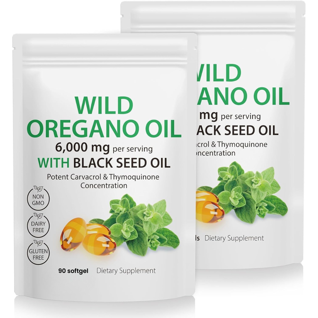 Aceite De Orégano Con Aceite De Semillas